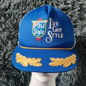 Vintage rear old style snap back cap/hat